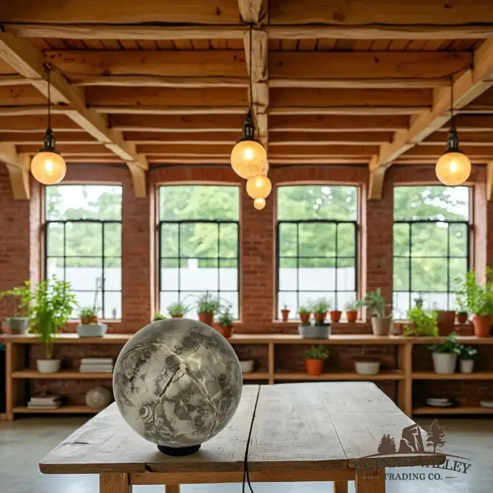 Volcano Agate Sphere 7.65" - Putnam Valley Trading Co.