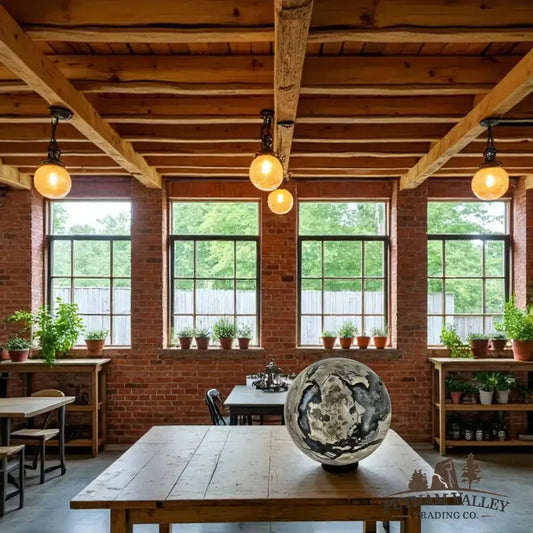 Volcano Agate Sphere 7.65" - Putnam Valley Trading Co.