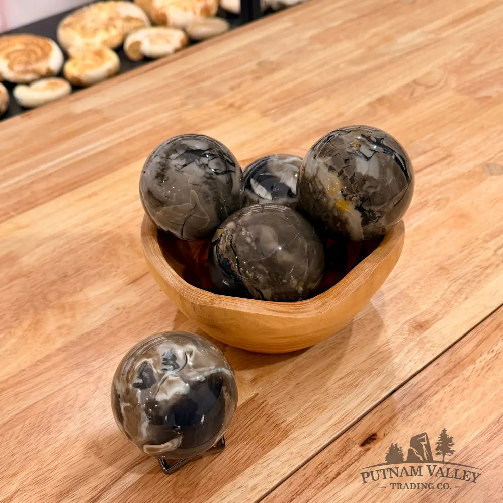 Volcano Agate Spheres Sphere