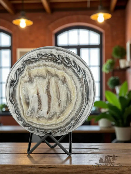 Zebra Calcite Sphere Sphere