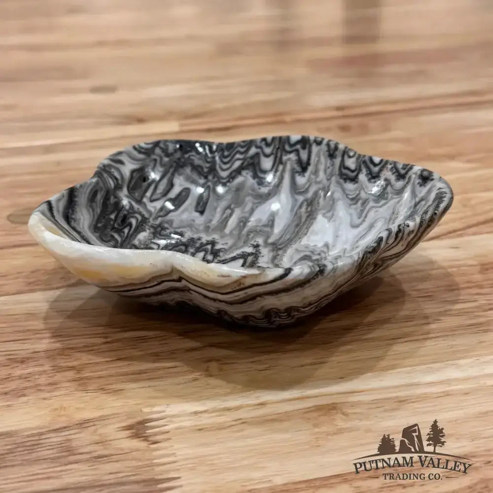 Zebra Onyx Bowl - Putnam Valley Trading Co.