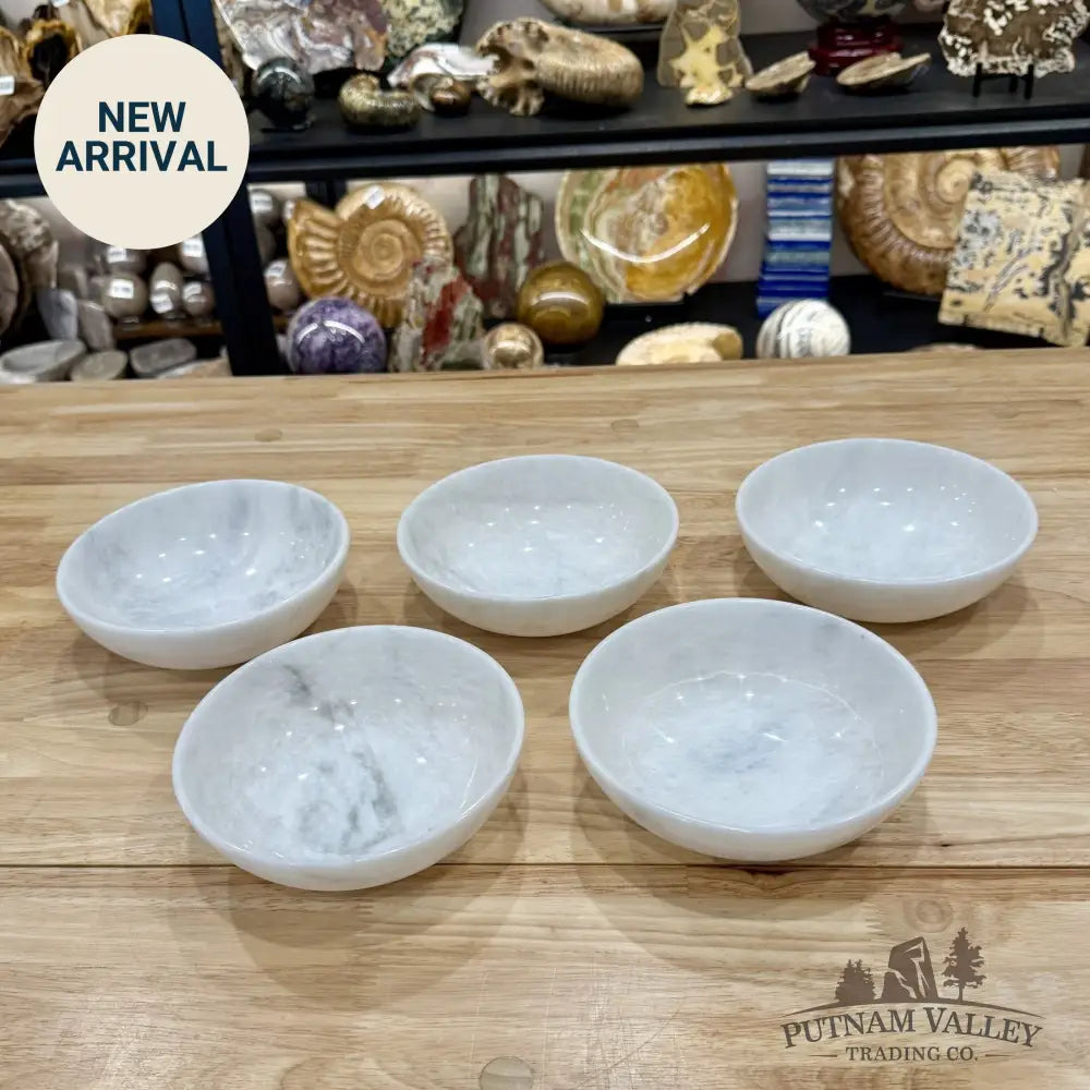 Ziarat White Stone Bowl 6’’ - Bowl