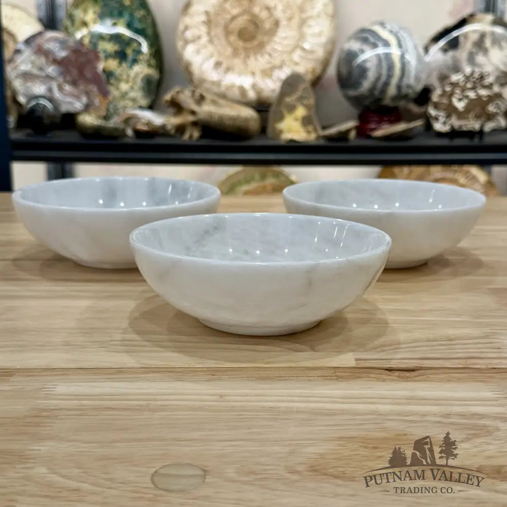 Ziarat White Stone Bowl 6’’ - Bowl