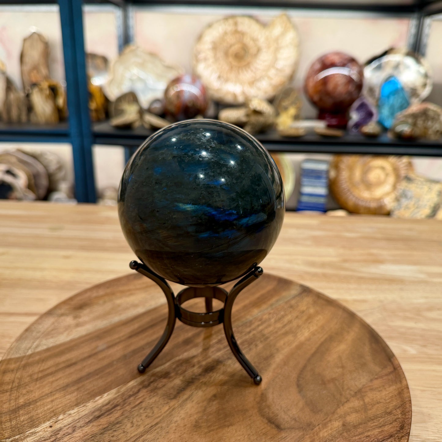 Labradorite Sphere 4.14"