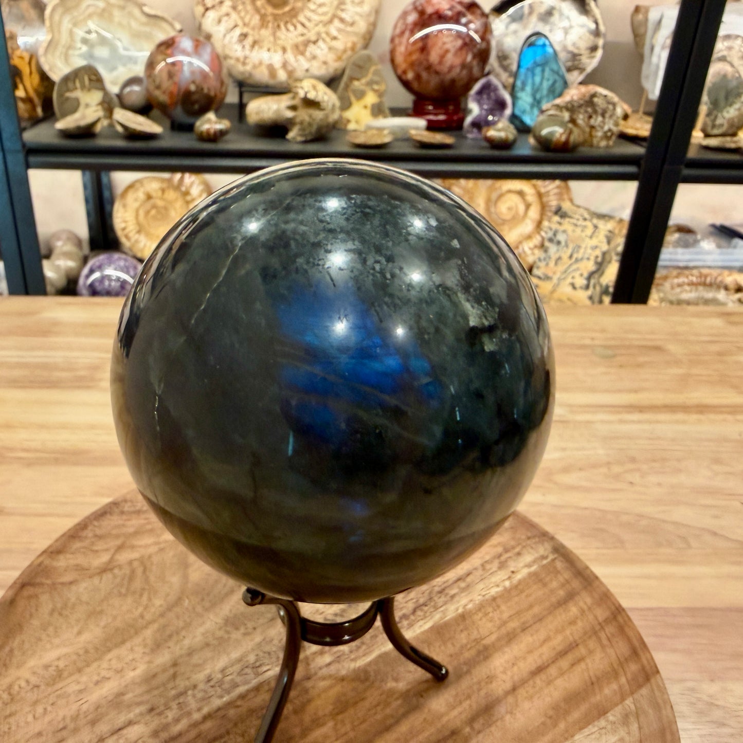 Labradorite Sphere 5.27"