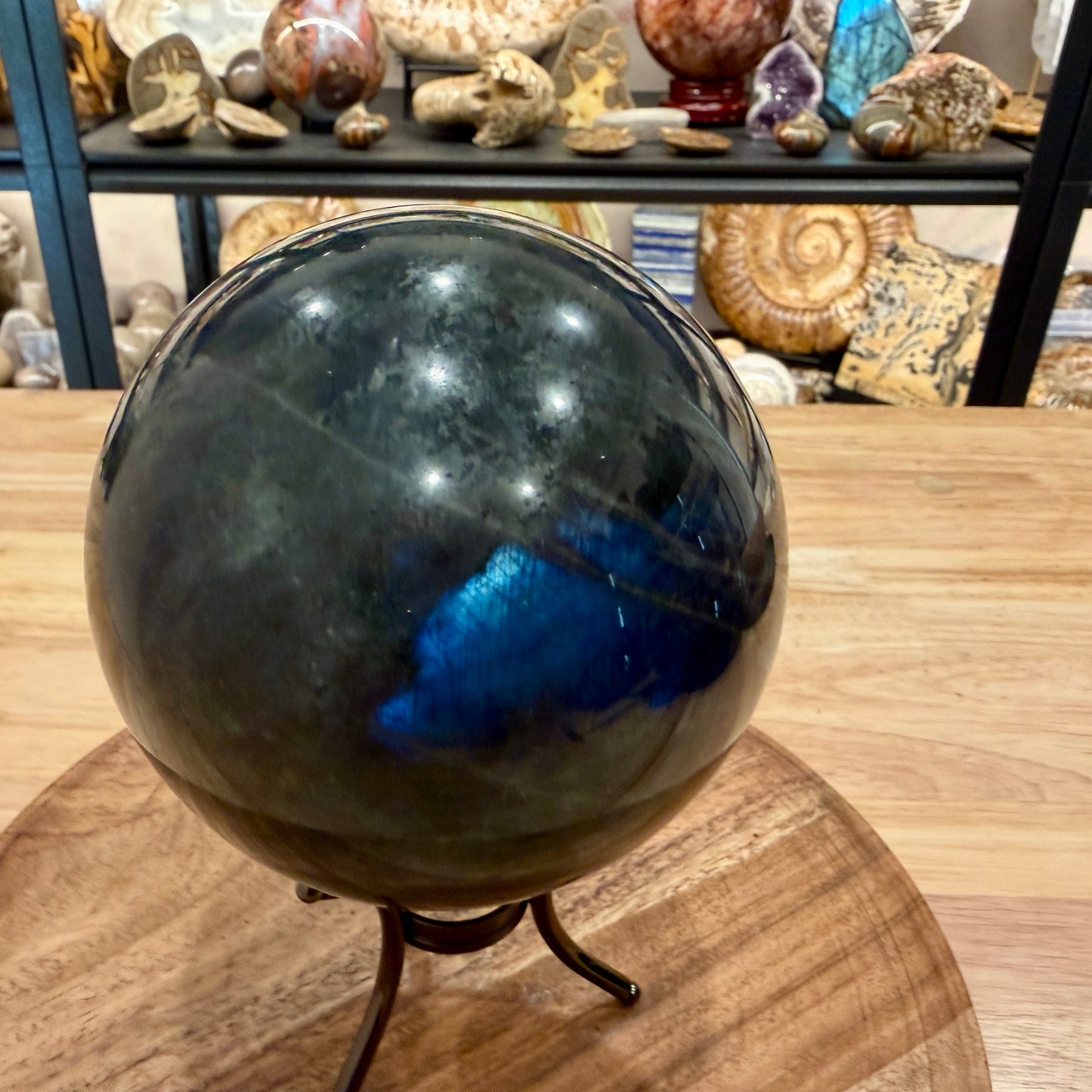 Labradorite Sphere 5.27"
