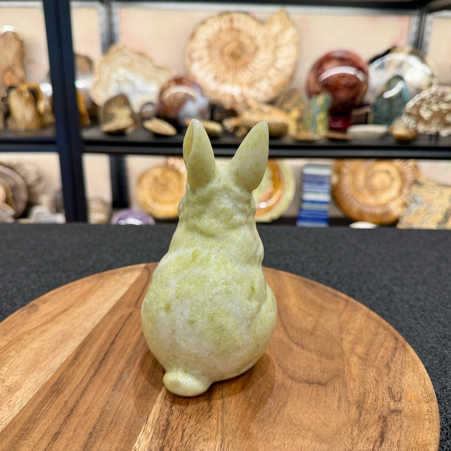 Hand-Carved Lantian Jade Rabbit