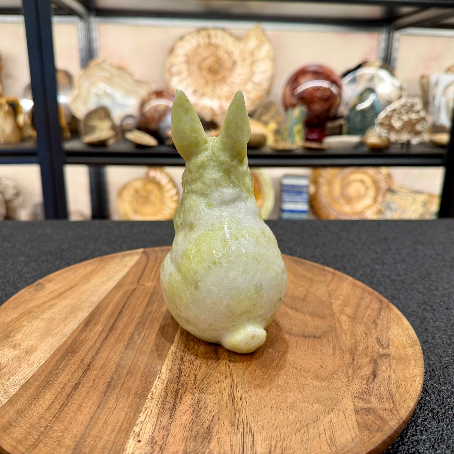 Hand-Carved Lantian Jade Rabbit