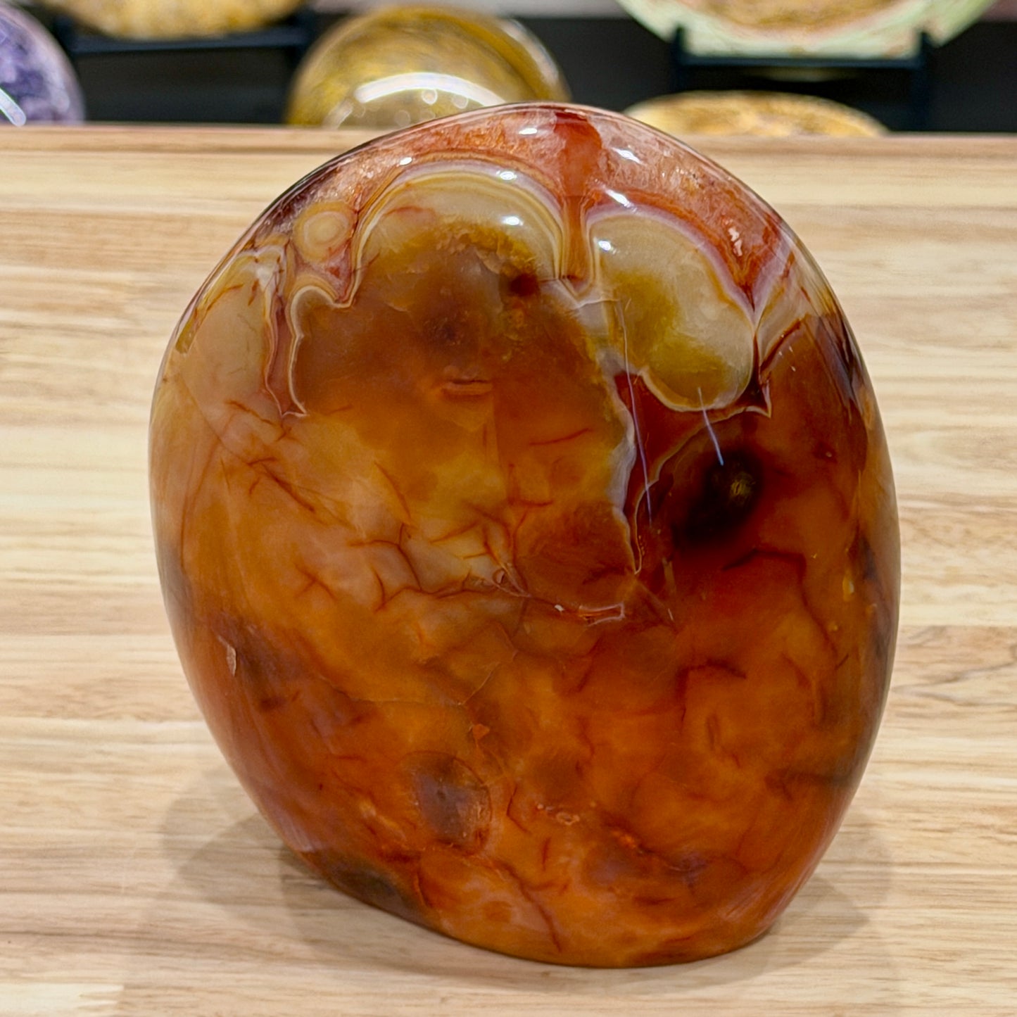 Reserve Carnelian Table Accent 5.25"