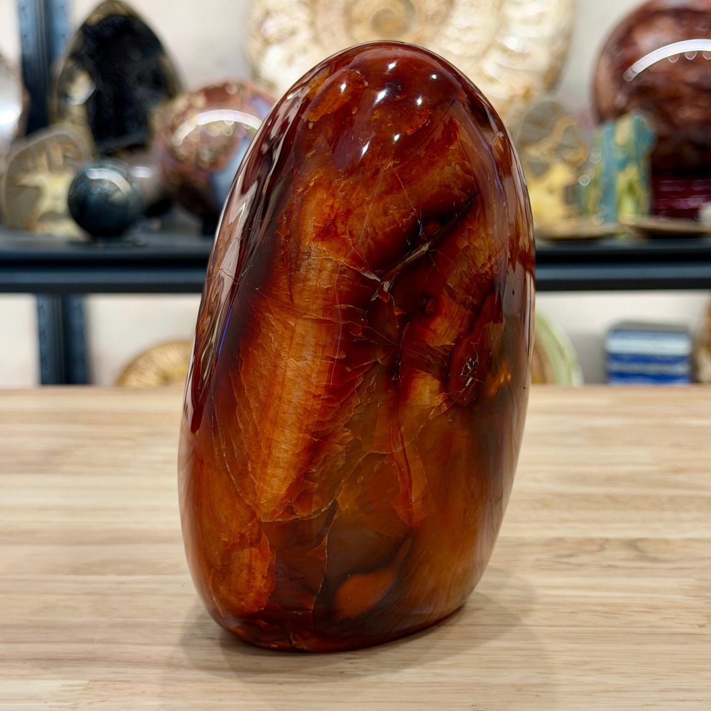 Reserve Carnelian Table Accent 6.5"