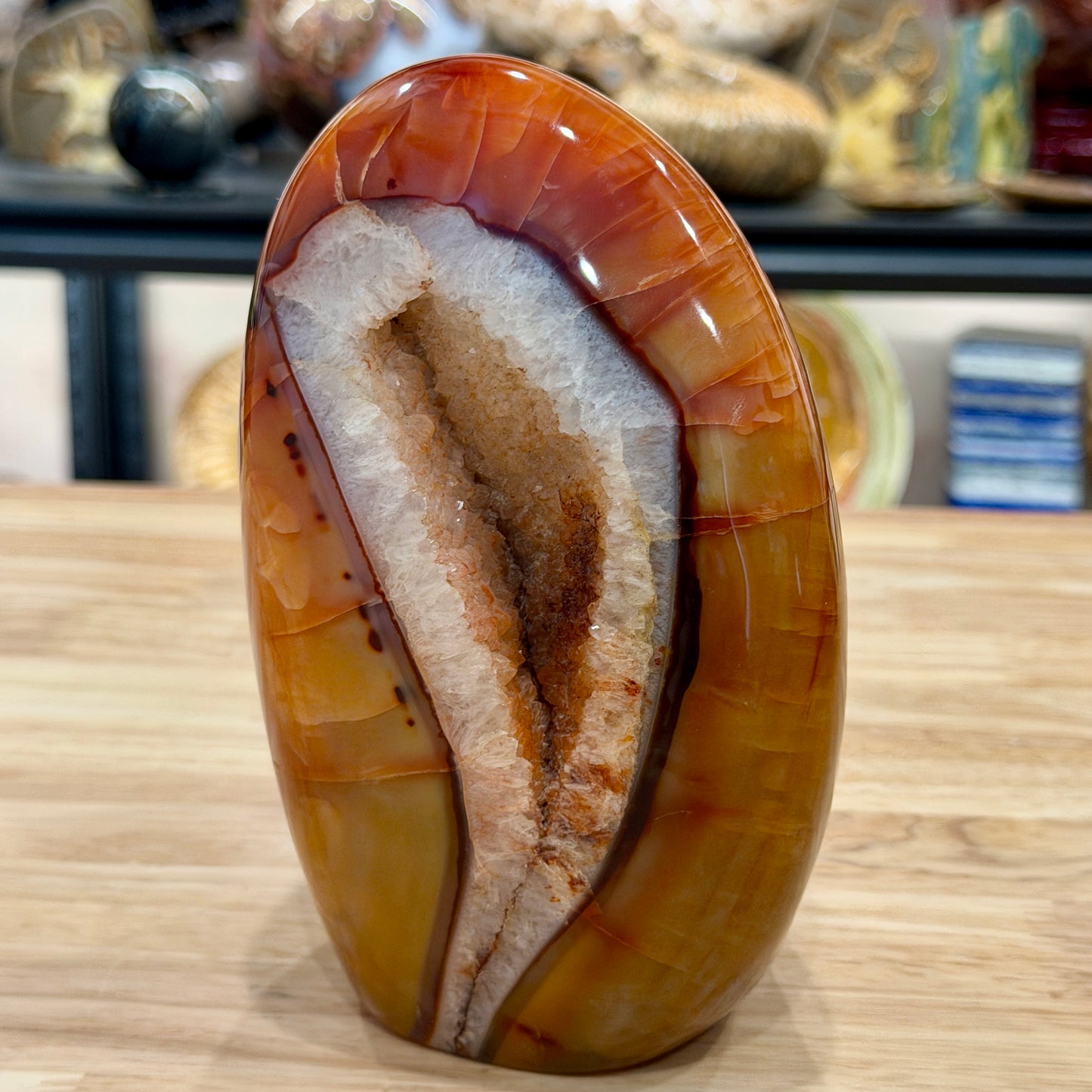 Reserve Carnelian Table Accent 6.5"