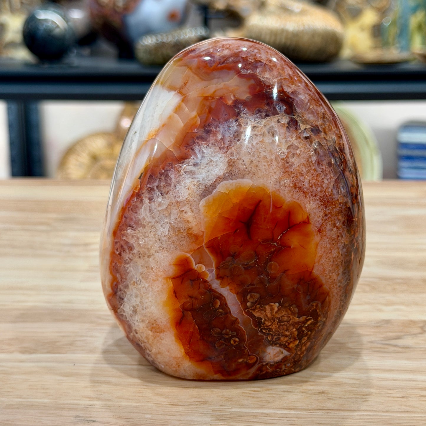Reserve Carnelian Table Accent 4.6"