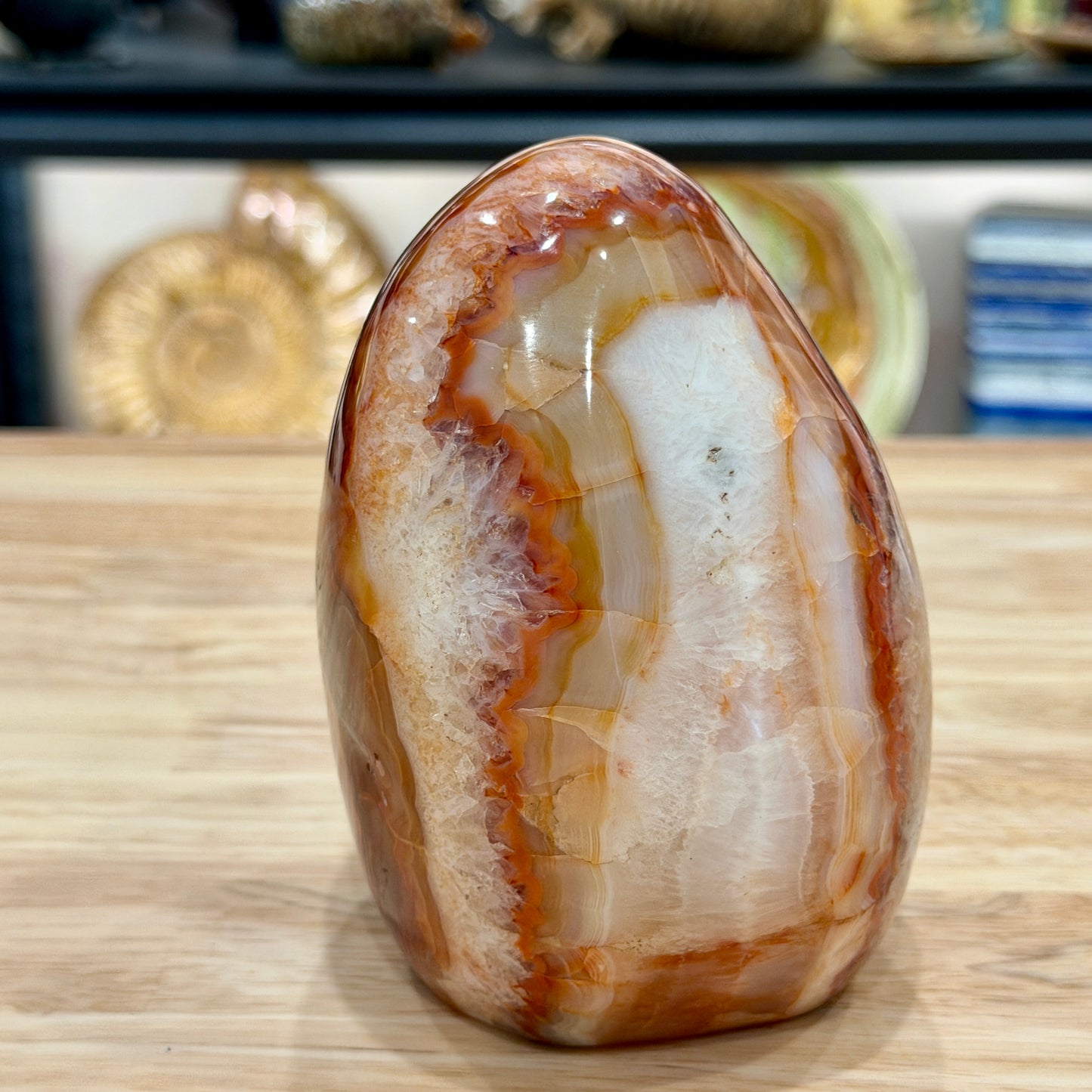 Reserve Carnelian Table Accent 4.6"