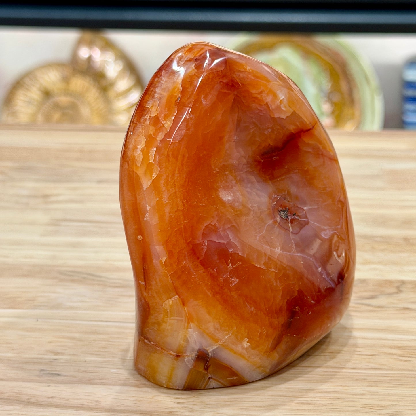 Carnelian Table Accent 4"
