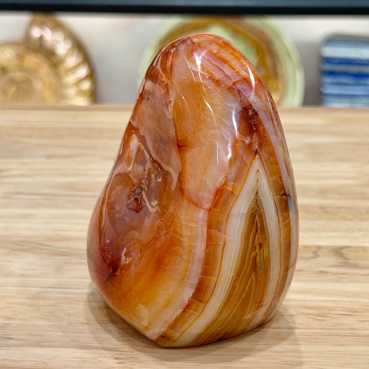 Carnelian Table Accent 4"