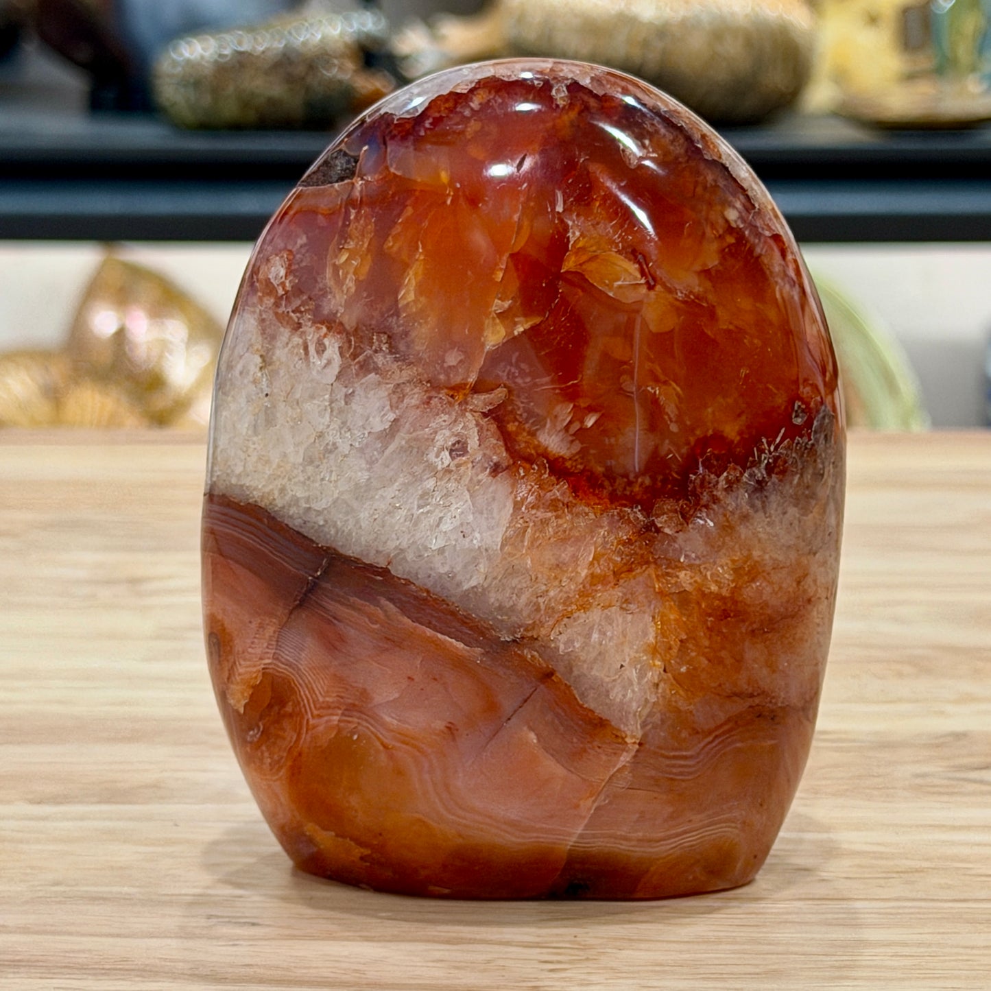 Reserve Carnelian Table Accent 4.45"
