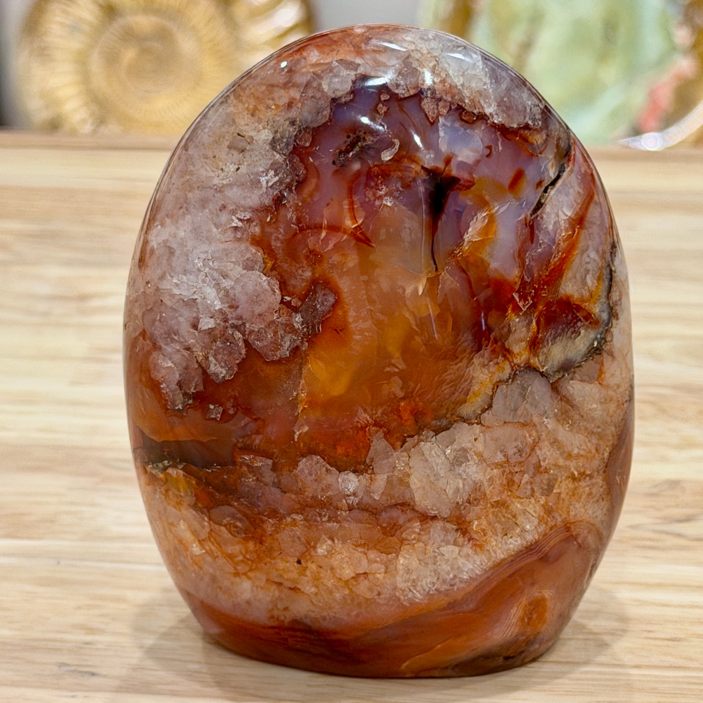 Reserve Carnelian Table Accent 4.45"