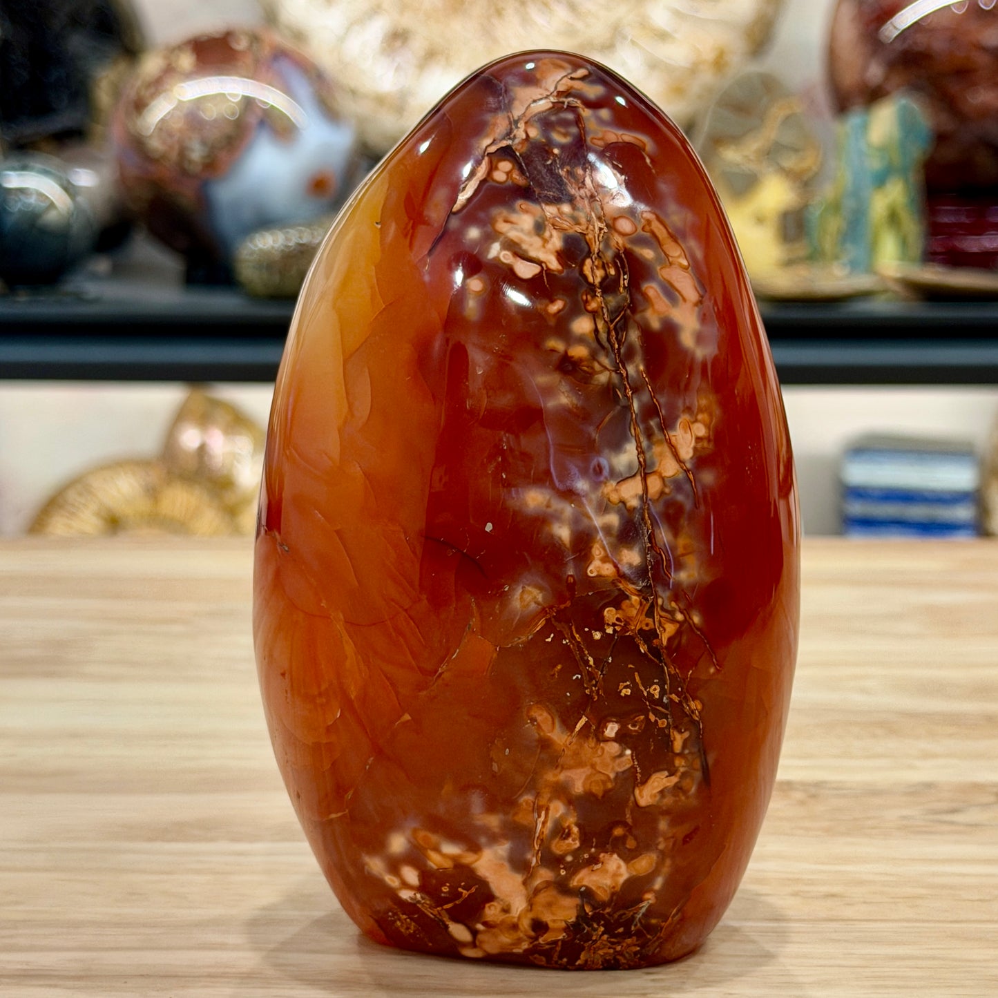 Reserve Carnelian Table Accent 6"