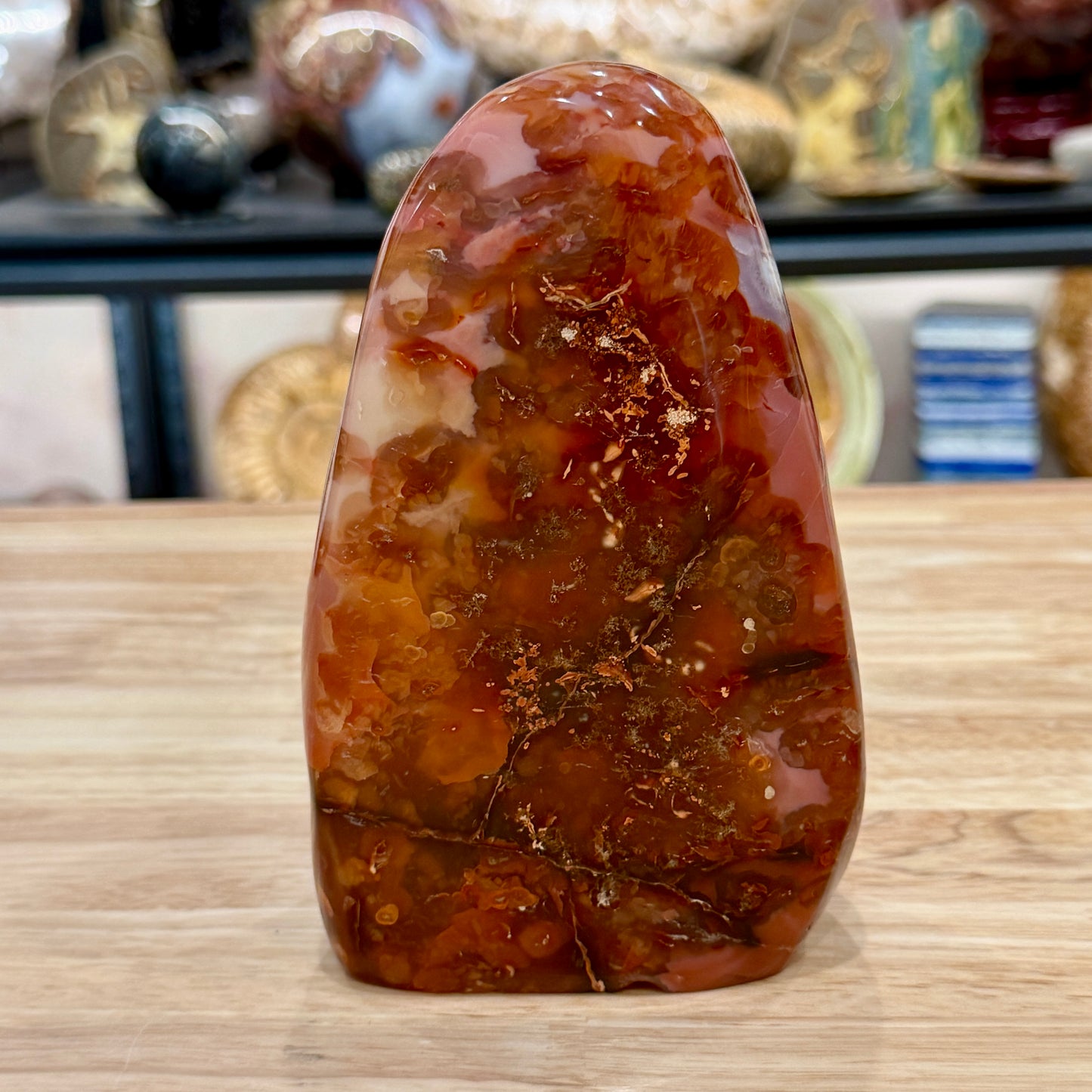 Reserve Carnelian Table Accent 6.3"