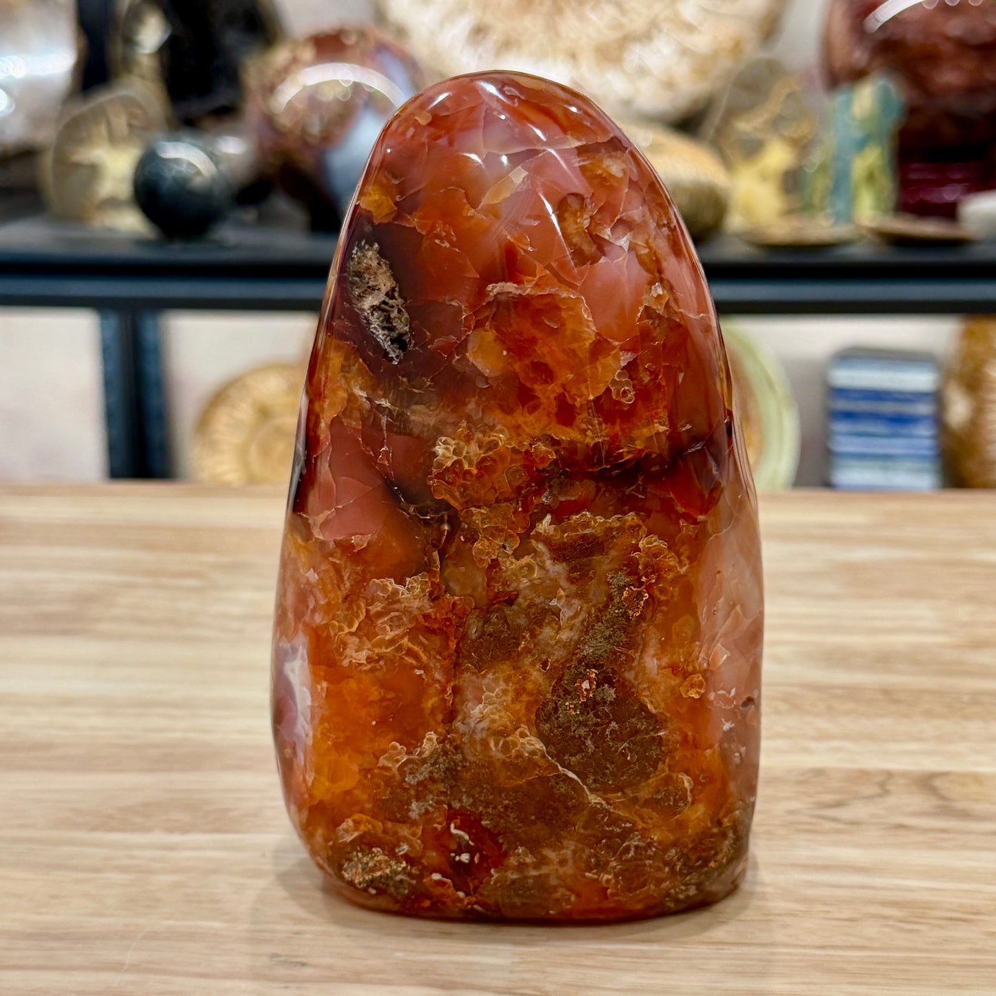 Reserve Carnelian Table Accent 6.3"