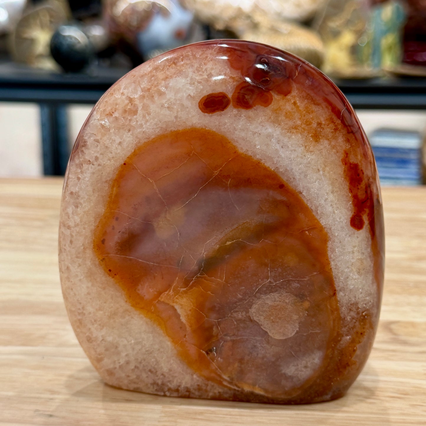 Reserve Carnelian Table Accent 5"