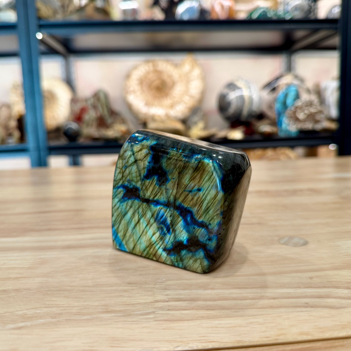 Reserve Rainbow Labradorite Table Accent 3.37"