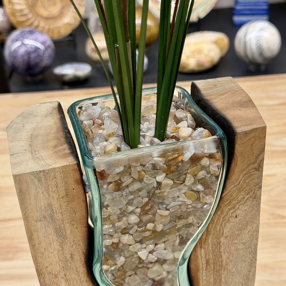 Flower Agate Polished Bowl & Vase Fill (1 lb)