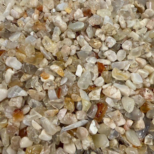 Flower Agate Polished Bowl & Vase Fill (1 lb)
