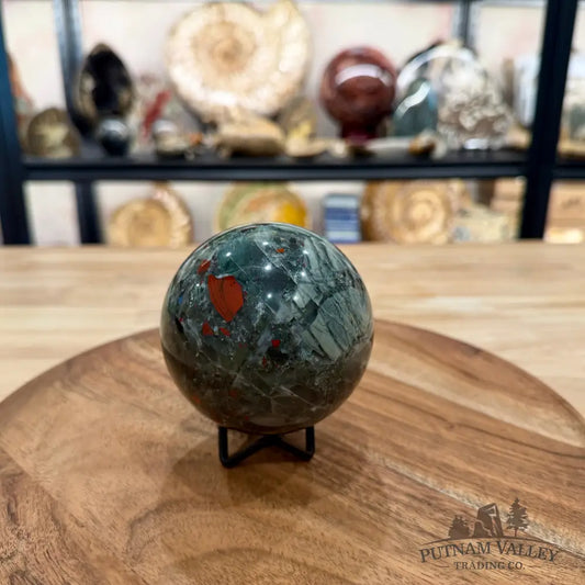 African Blood Jasper Sphere 3.42’’ - Sphere