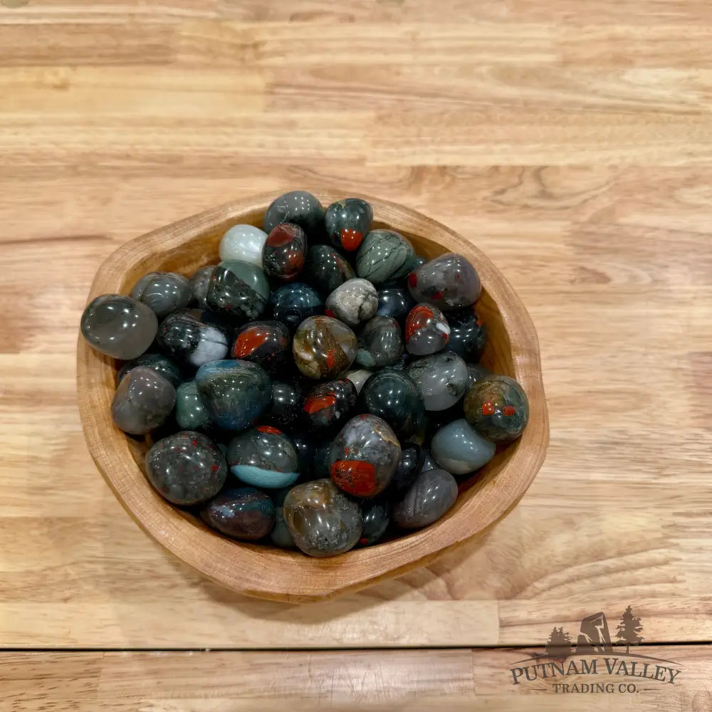 Tumbled African Blood Jasper (½ lb) Tumbled Stone