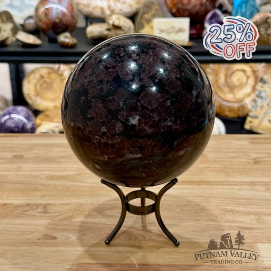 Almandine Garnet Sphere 6.3’’ - Sphere