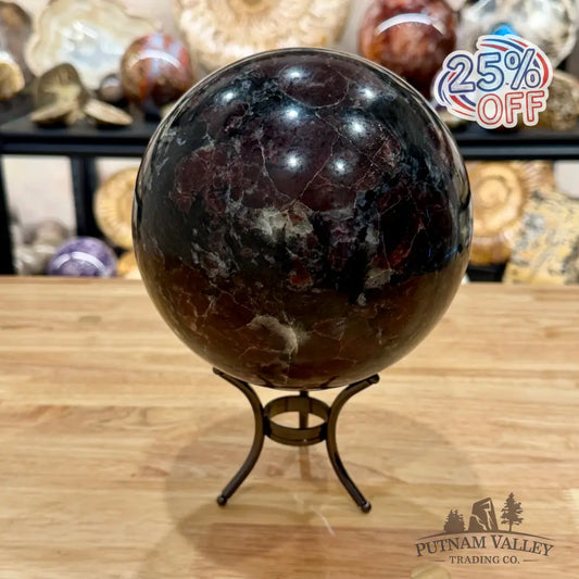 Almandine Garnet Sphere 6.6’’ - Sphere