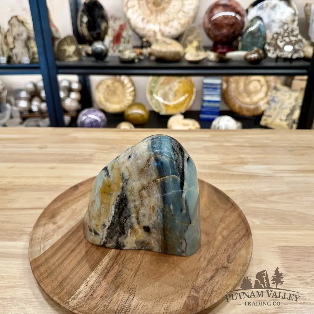 Amazonite Freeform Table Accent 6.1’’ - Sculpture