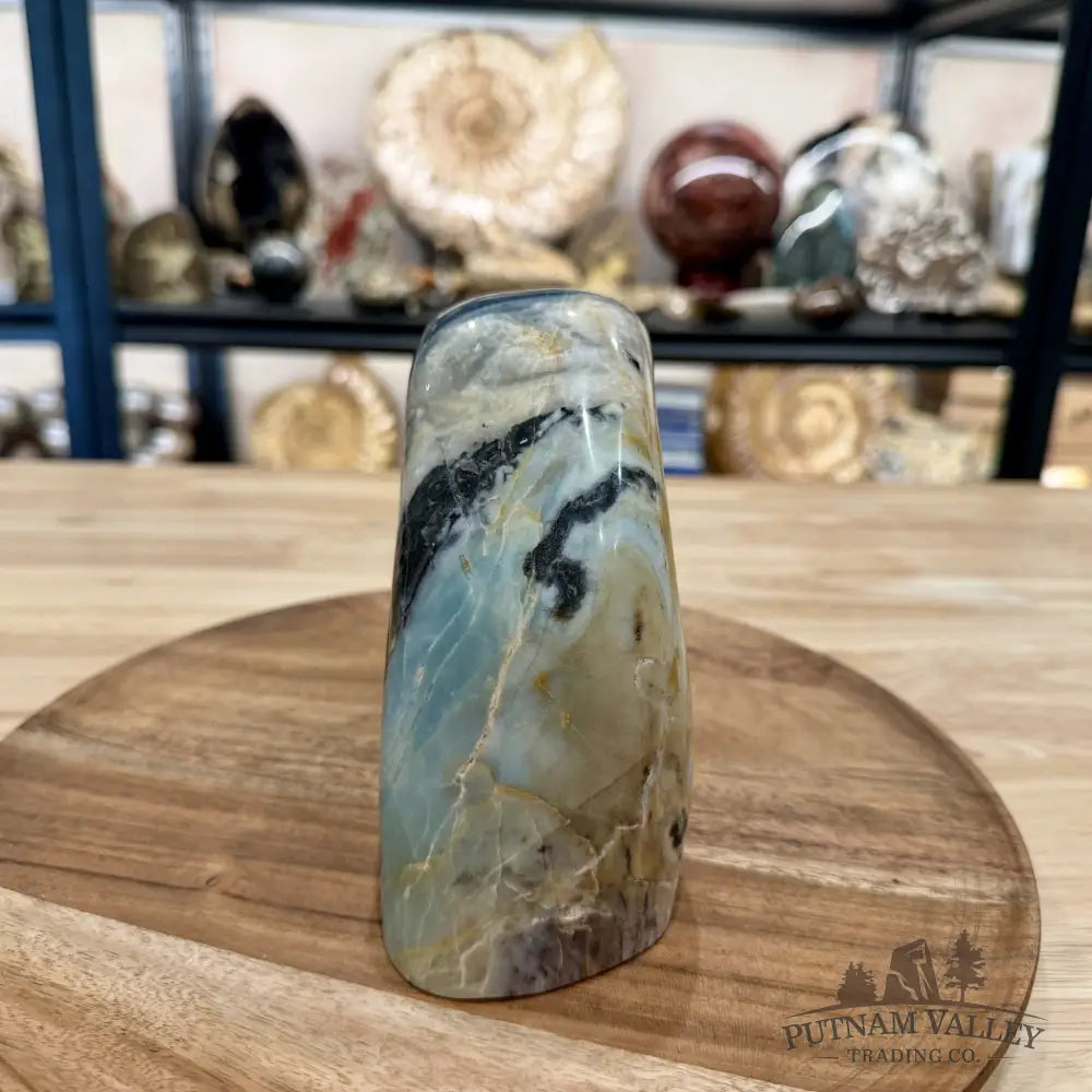 Amazonite Freeform Table Accent 6.1’’ - Sculpture