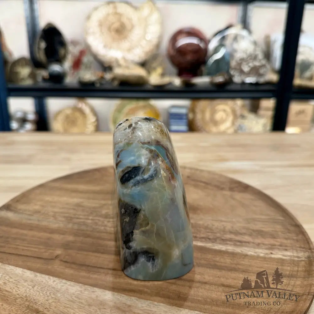 Amazonite Freeform Table Accent 6.3’’ - Sculpture
