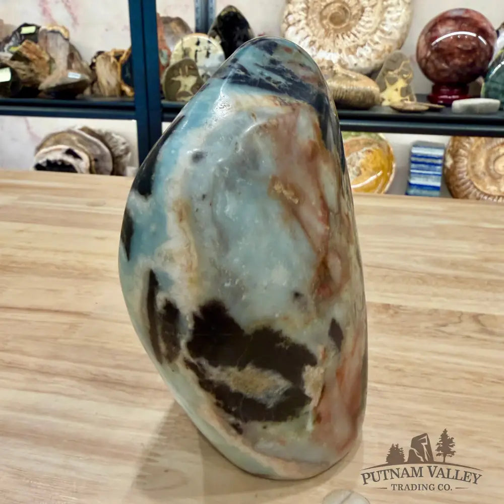 Amazonite Freeform Table Accent 6.48’’ - Sculpture
