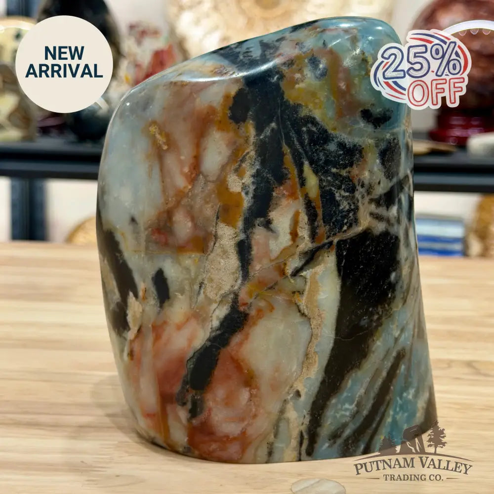 Amazonite Freeform Table Accent 6.48’’ - Sculpture