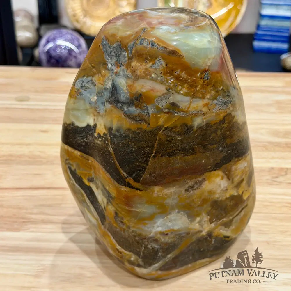 Amazonite Freeform Table Accent 8.25’’ | 12.62lb - Sculpture