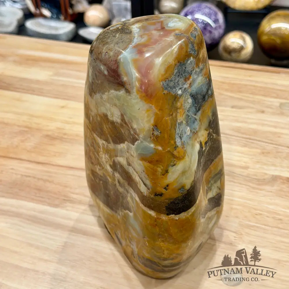 Amazonite Freeform Table Accent 8.25’’ | 12.62lb - Sculpture