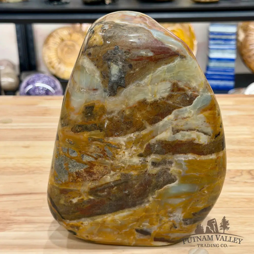 Amazonite Freeform Table Accent 8.25’’ | 12.62lb - Sculpture