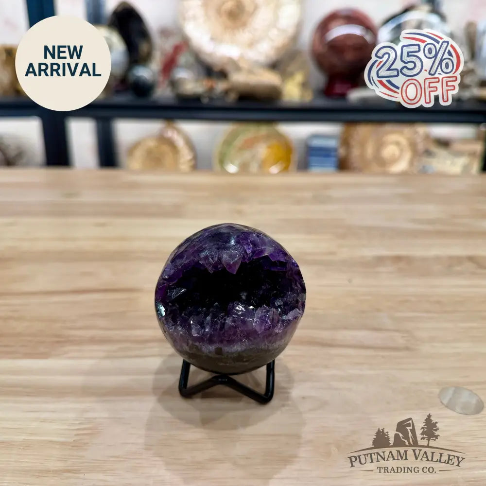 Amethyst Geode Sphere 2.52’’ - Accent