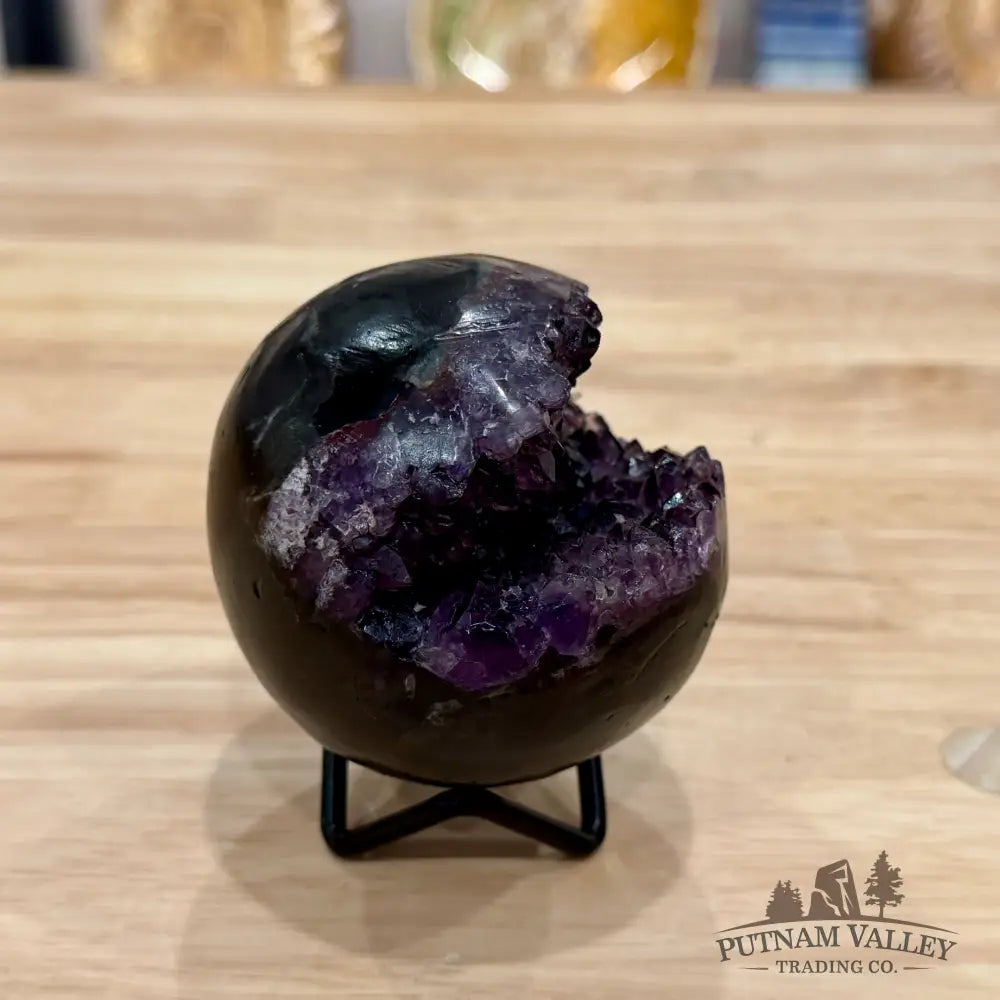 Amethyst Geode Sphere 2.82’’ - Accent