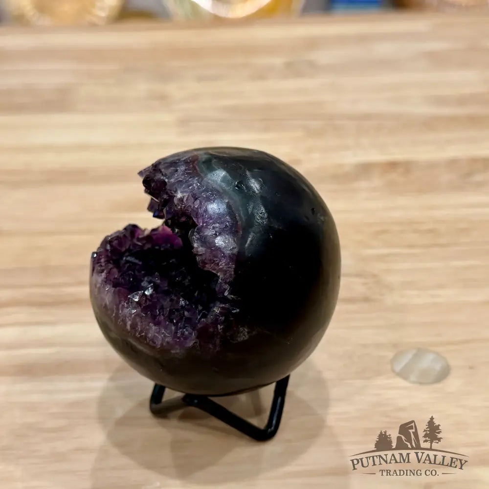 Amethyst Geode Sphere 2.82’’ - Accent