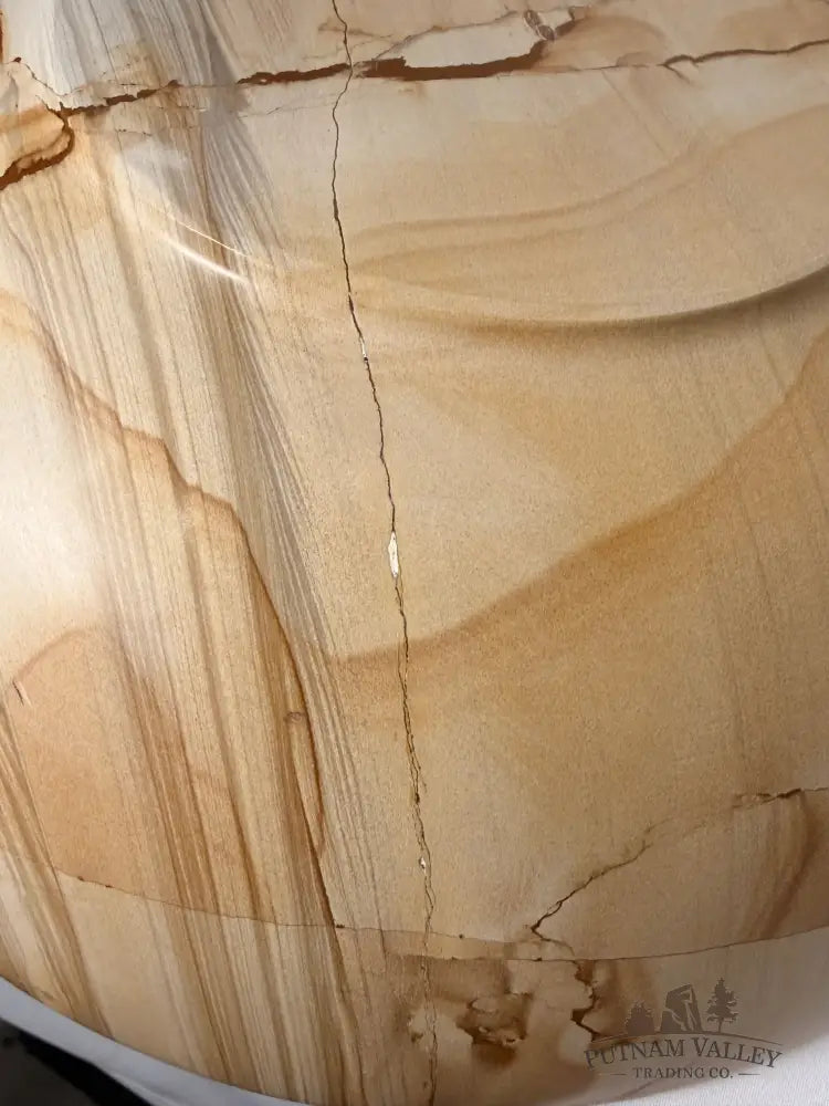 Artisan’s Revival Burma Teak Marble Bowl 12’’ Bowl