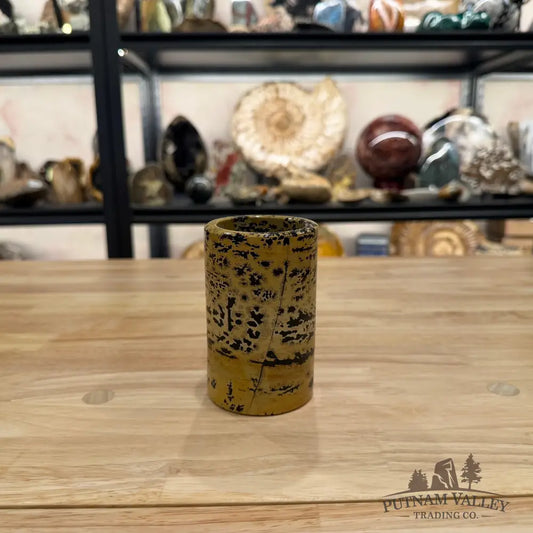 Artisan’s Revival Chinese Picture Jasper Pen Holder - Vase