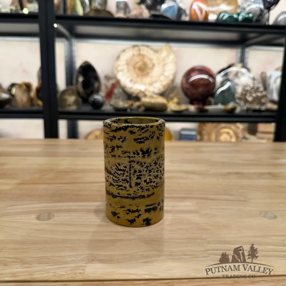 Artisan’s Revival Chinese Picture Jasper Pen Holder - Vase