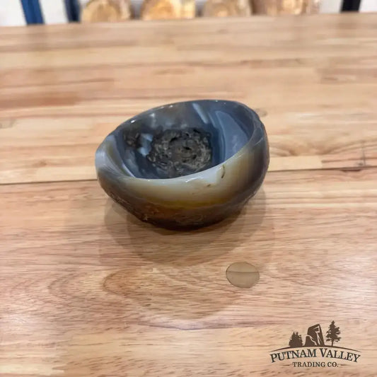 Rustic Agate Bowl - Putnam Valley Trading Co.