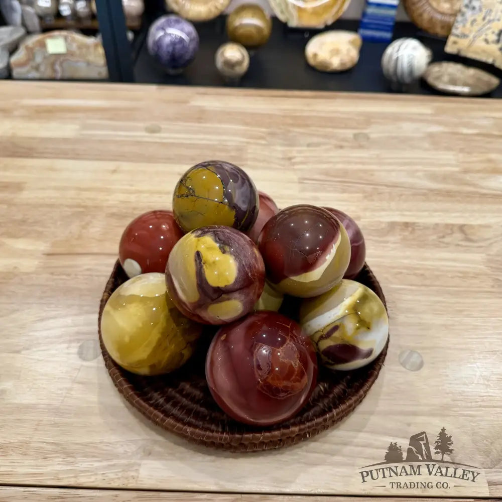 Australian Mookaite Jasper Spheres | In Select Sizes - Sphere
