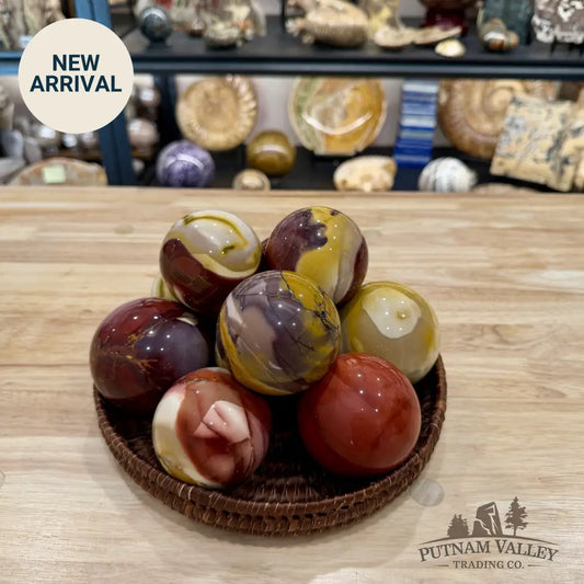 Australian Mookaite Jasper Spheres | In Select Sizes - Sphere