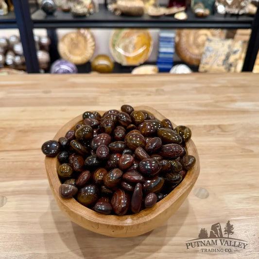Australian Tiger Iron Tumbles (½ lb) - Tumbled Stone